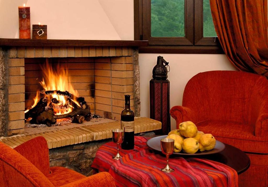 Dryas Guesthouse Polydrossos Rom bilde
